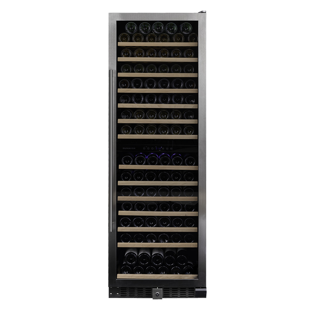 Винный холодильник (шкаф) компрессорный Dunavox DX-166.428SDSK