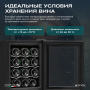 Винный холодильник (шкаф) термоэлектрический MEYVEL MV12-TB1