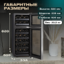 Винный холодильник (шкаф) термоэлектрический MEYVEL MV21-BF2 (EASY)