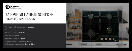 H6034C16IS Black (АКЦИЯ)