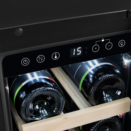 Винный холодильник (шкаф) компрессорный MEYVEL MV19NH-KBT1