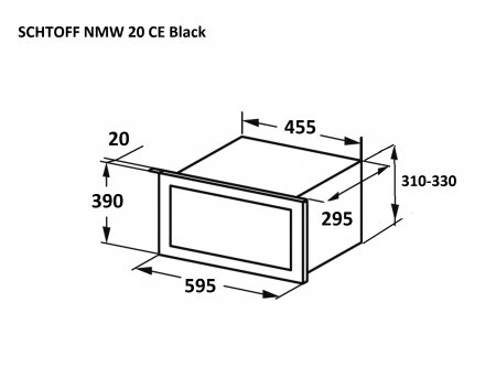 SCHTOFF NMW 20 CE Black