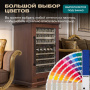 Винный холодильник (шкаф) компрессорный MEYVEL MV77PRO-KBT2 (Итальянский орех)