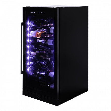 Винный холодильник (шкаф) компрессорный Dunavox DX-70.258B