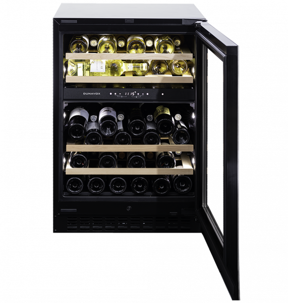 Винный холодильник (шкаф) компрессорный Dunavox DAUF-45.125DB.TO