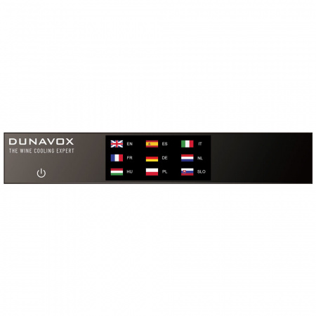 Винный холодильник (шкаф) компрессорный Dunavox DVP-70.185DB